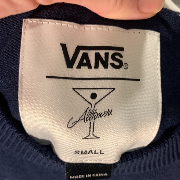 BNWT Men’s Small Vans X Alltimers Sweater Crew - Picture 4 of 6